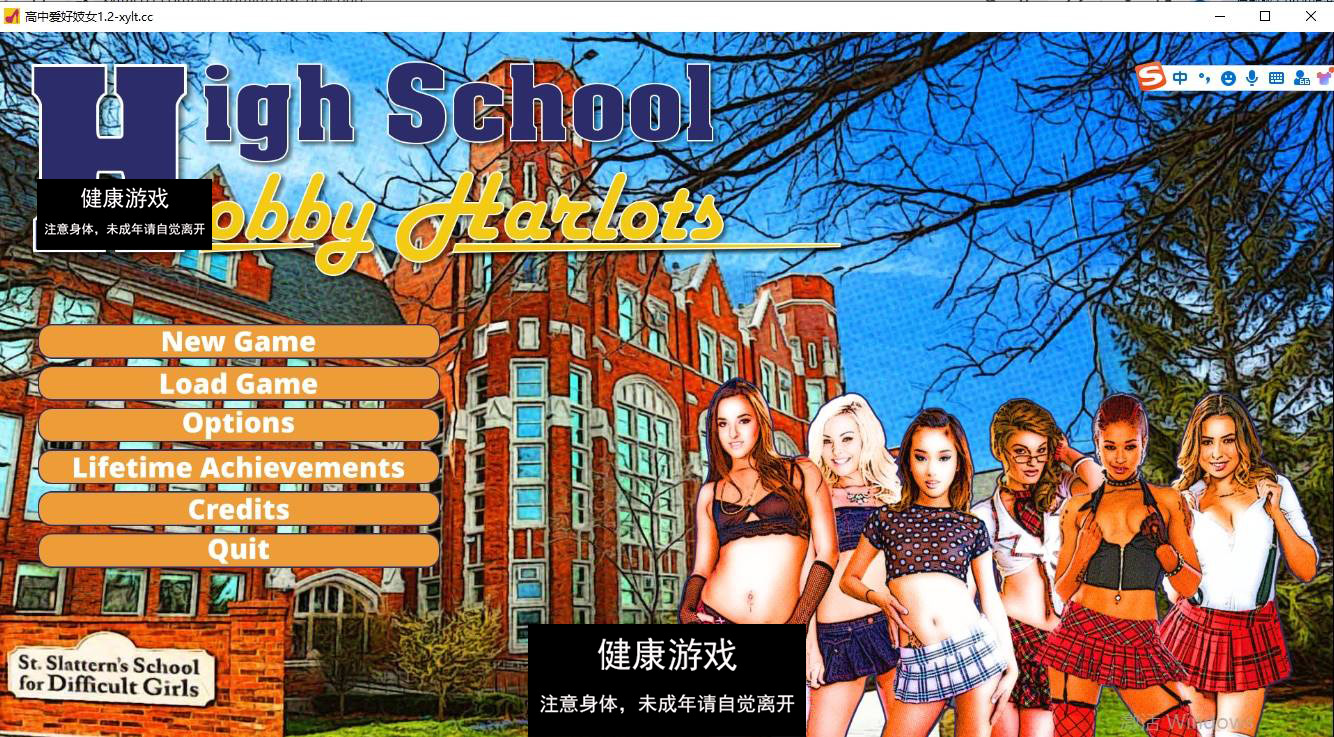 【欧美SLGAIGPT汉化】高中爱好High School Hobby Harlots[v1.2]【PC+安卓1.5G】-顽兔