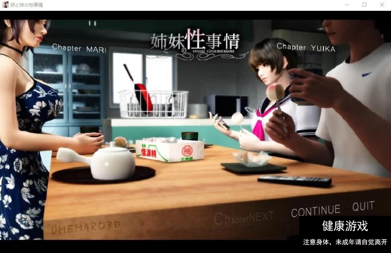 【3D互动/动态】梅麻吕：姐姐和妹妹的性事！PC+安卓 汉化版 [1+3.7G]-顽兔